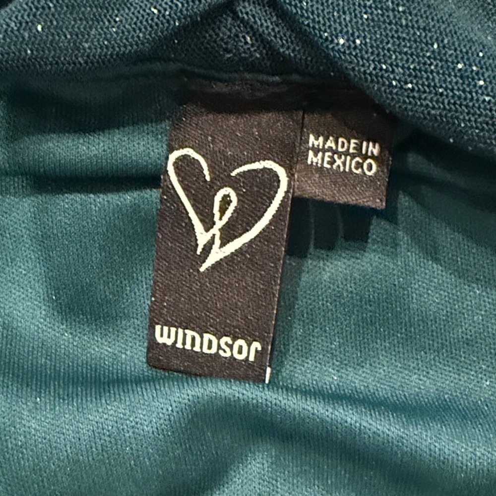 NWOT, Windsor Elegant Green Evening Dress - Picture 8 of 12